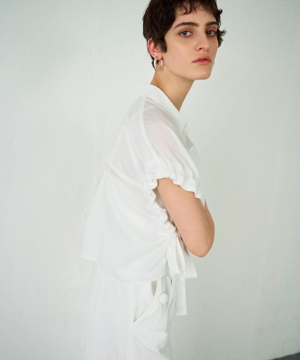 GRACE CONTINENTAL ショートポンチョシャツ 