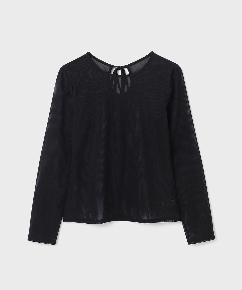 GRACE CONTINENTAL チュールシアートップ