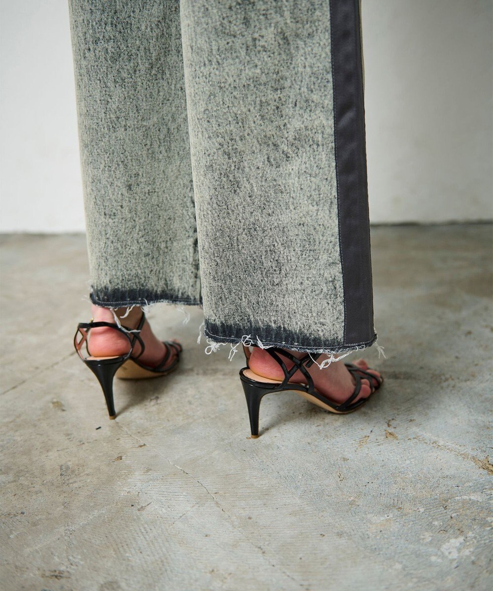 GRACE CONTINENTAL デニムワイドイージーパンツ 