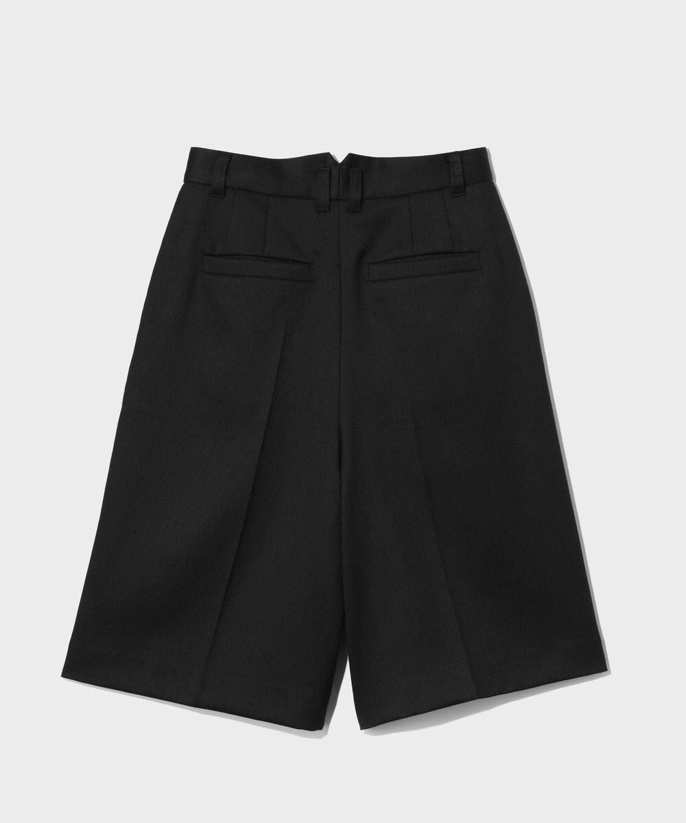 GRACE CONTINENTAL ウールツイルハーフパンツ 