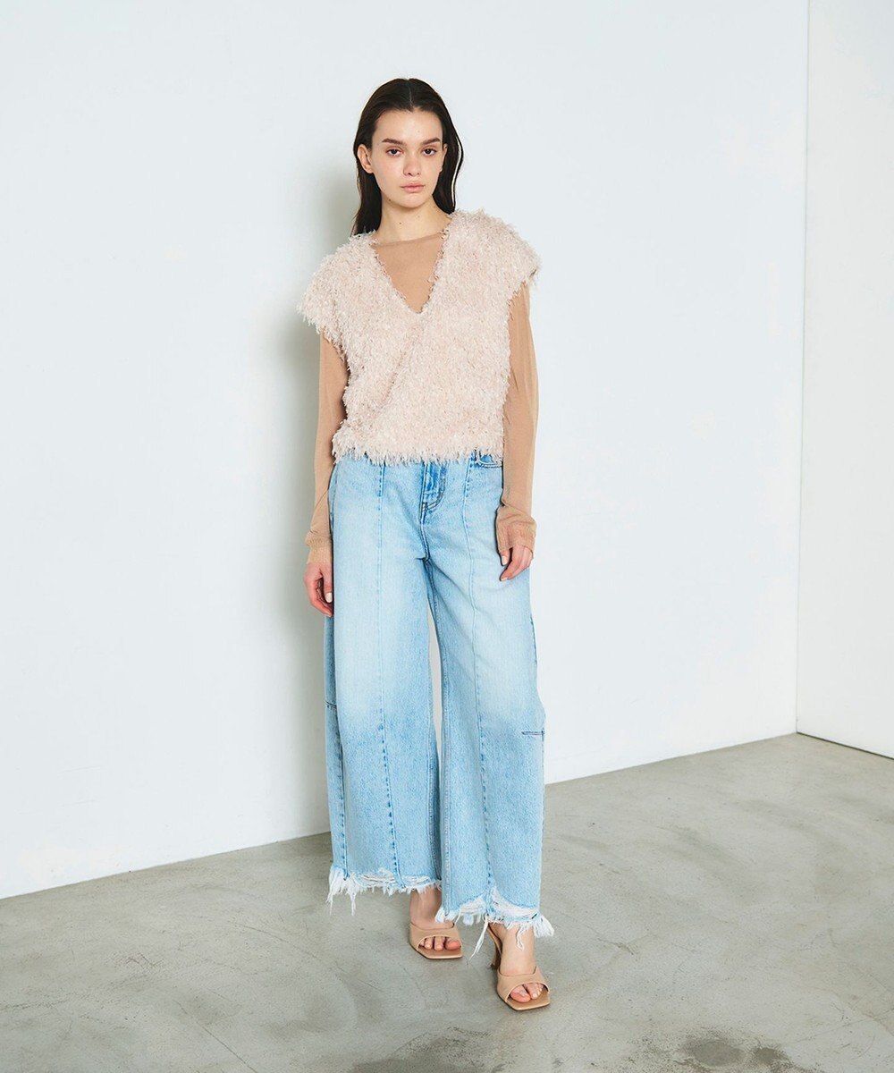 GRACE CONTINENTAL フェザーカットトップ 