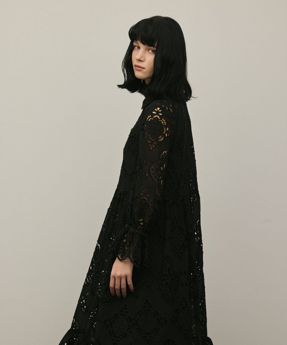 GRACE CONTINENTAL カットレースワンピース 