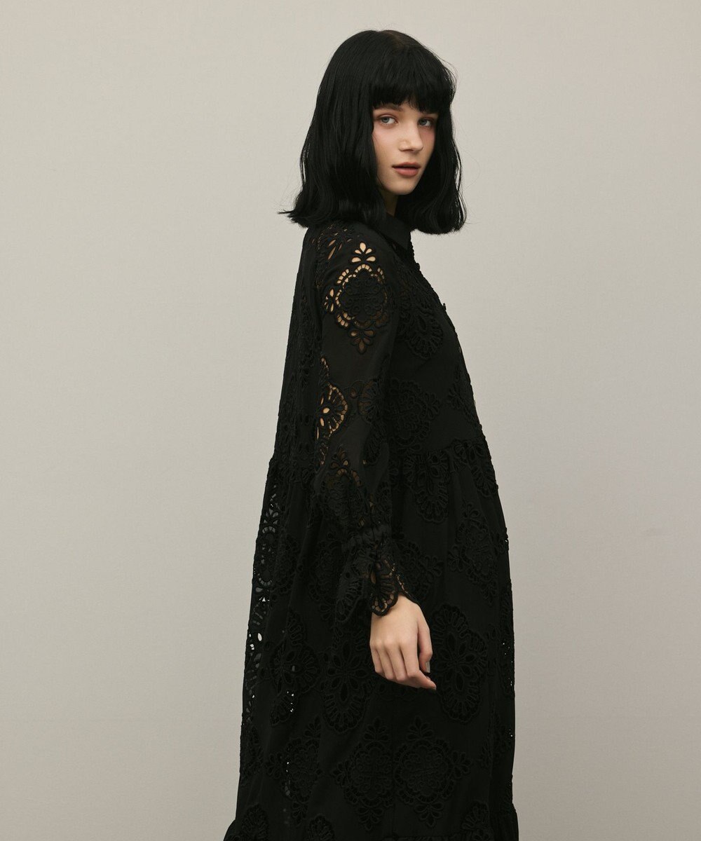 GRACE CONTINENTAL カットレースワンピース 