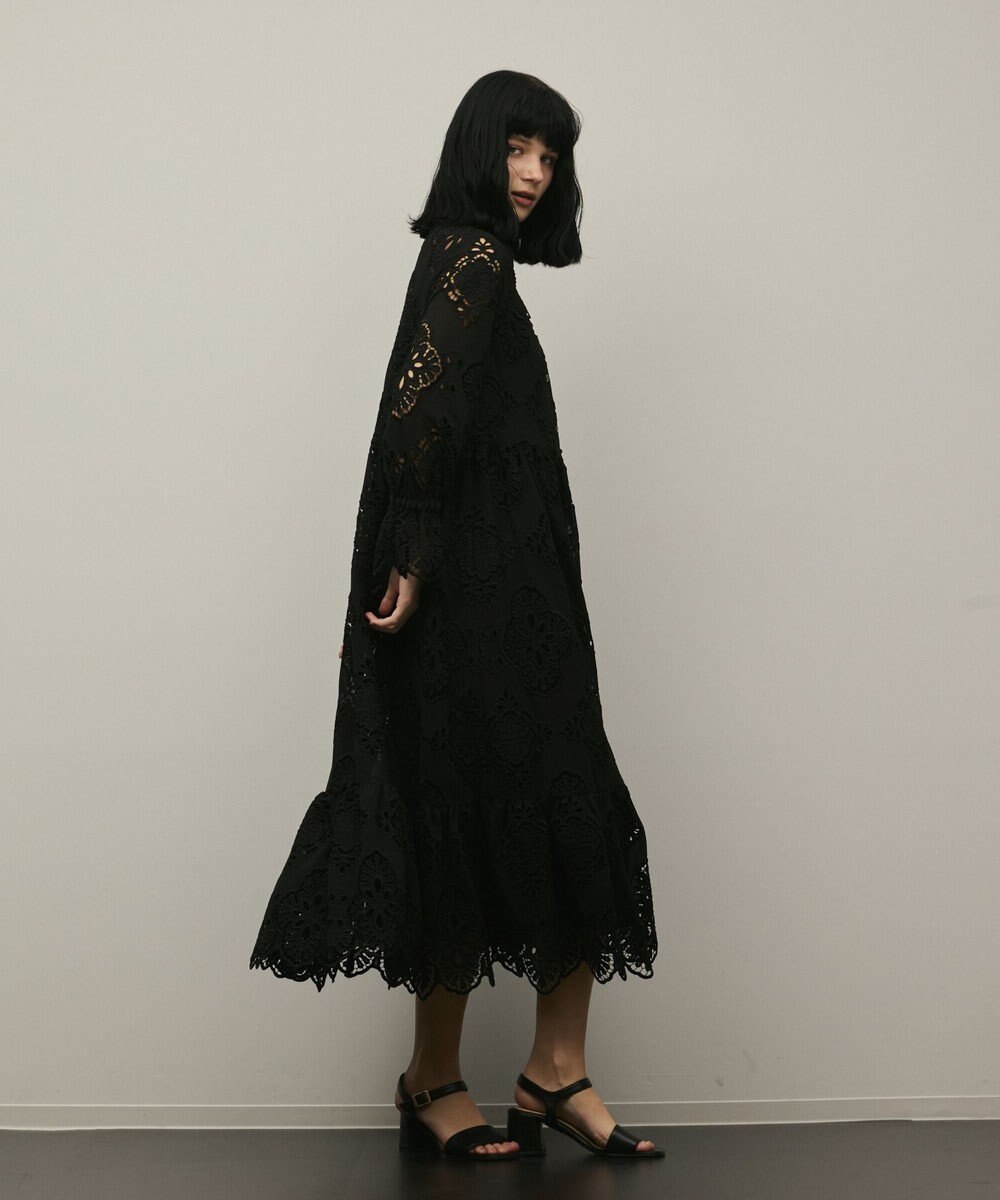 GRACE CONTINENTAL カットレースワンピース 