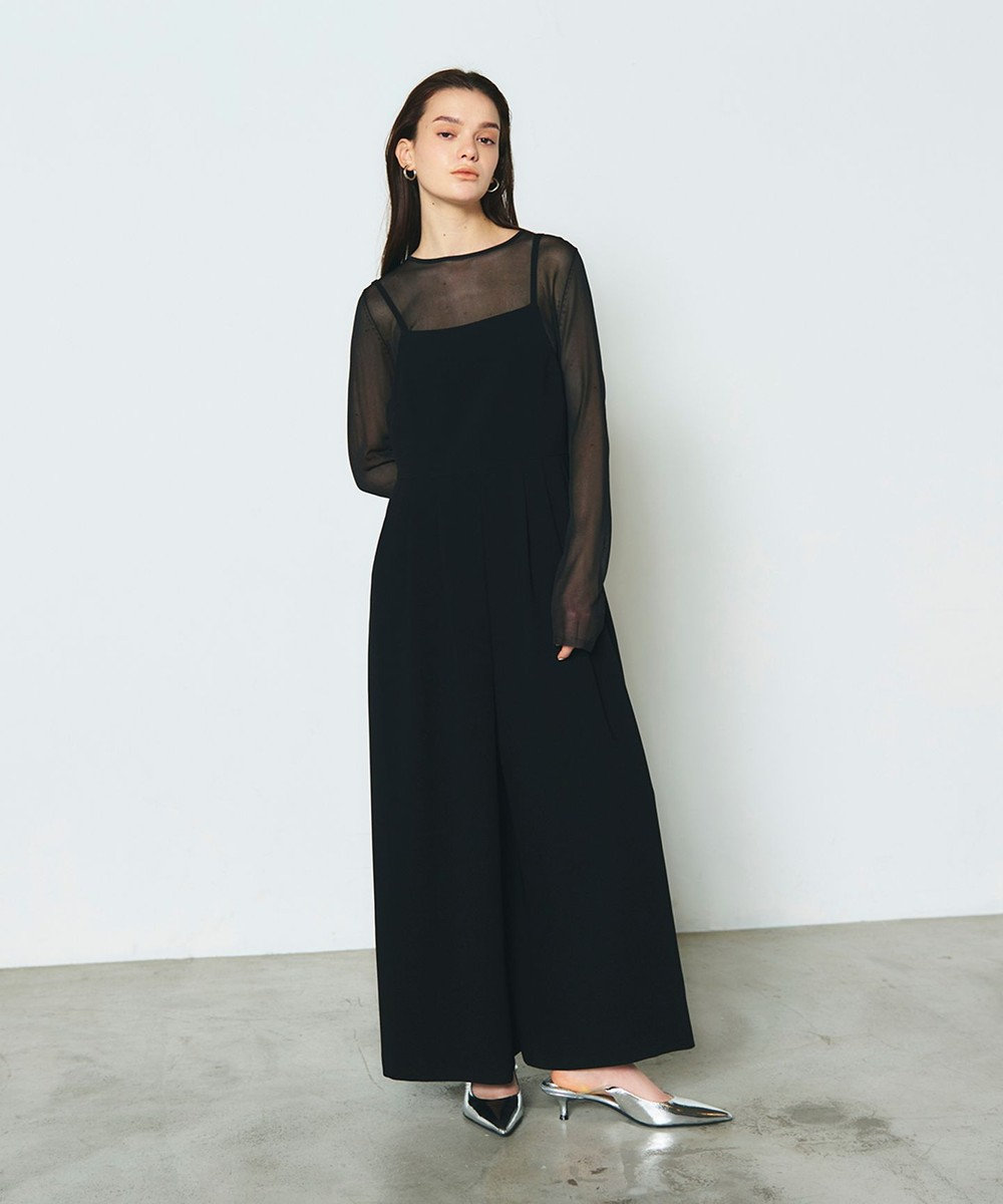 GRACE CONTINENTAL トリアセタックサロペット