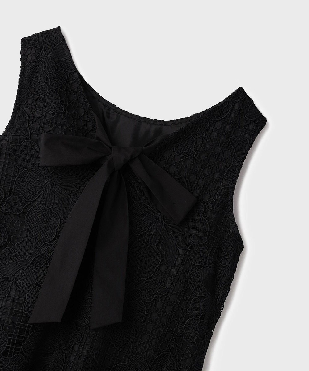 GRACE CONTINENTAL メッシュフラワーレースワンピース 