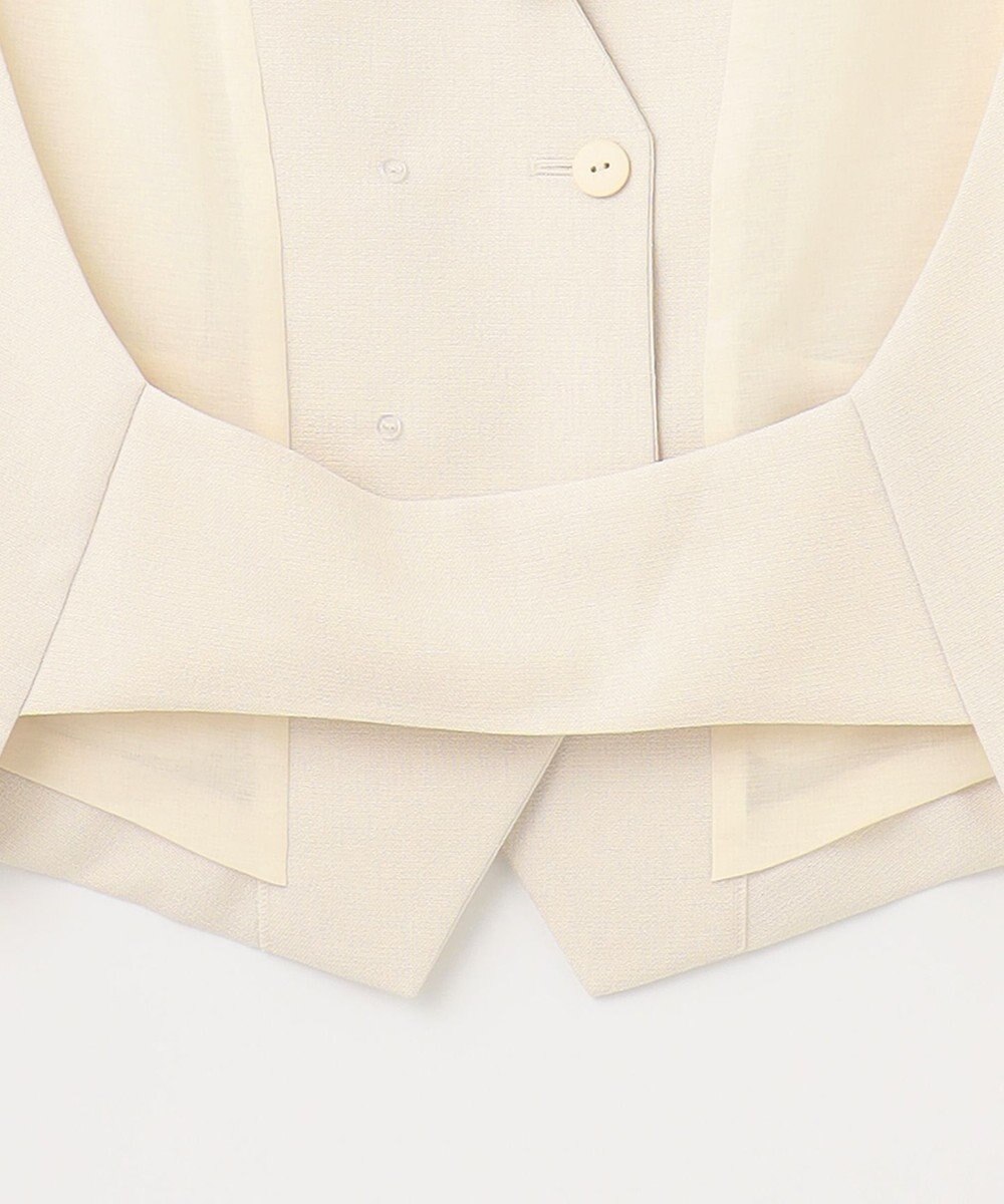 GRACE CONTINENTAL ケープスリーブジャケット 