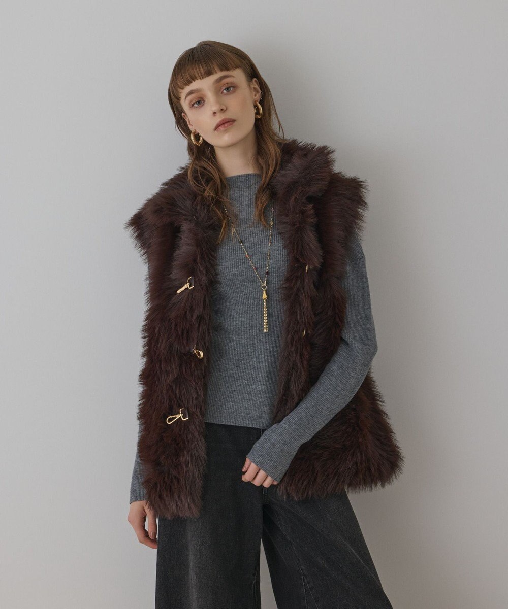 GRACE CONTINENTAL URBANCODE 衿付きジレ 