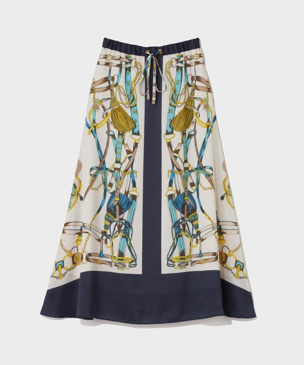 GRACE CONTINENTAL マリンスカーフロングスカート 