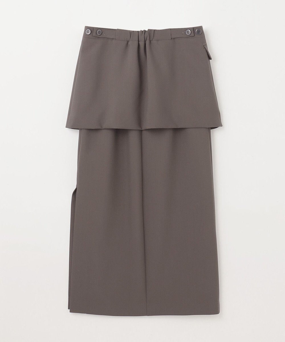 GRACE CONTINENTAL レイヤードペンシルスカート