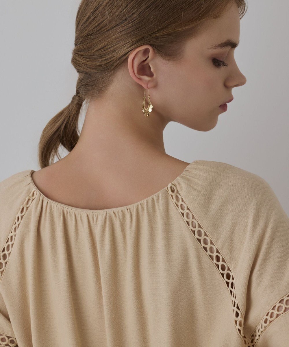 GRACE CONTINENTAL エンブロイダリーカフタンワンピース 