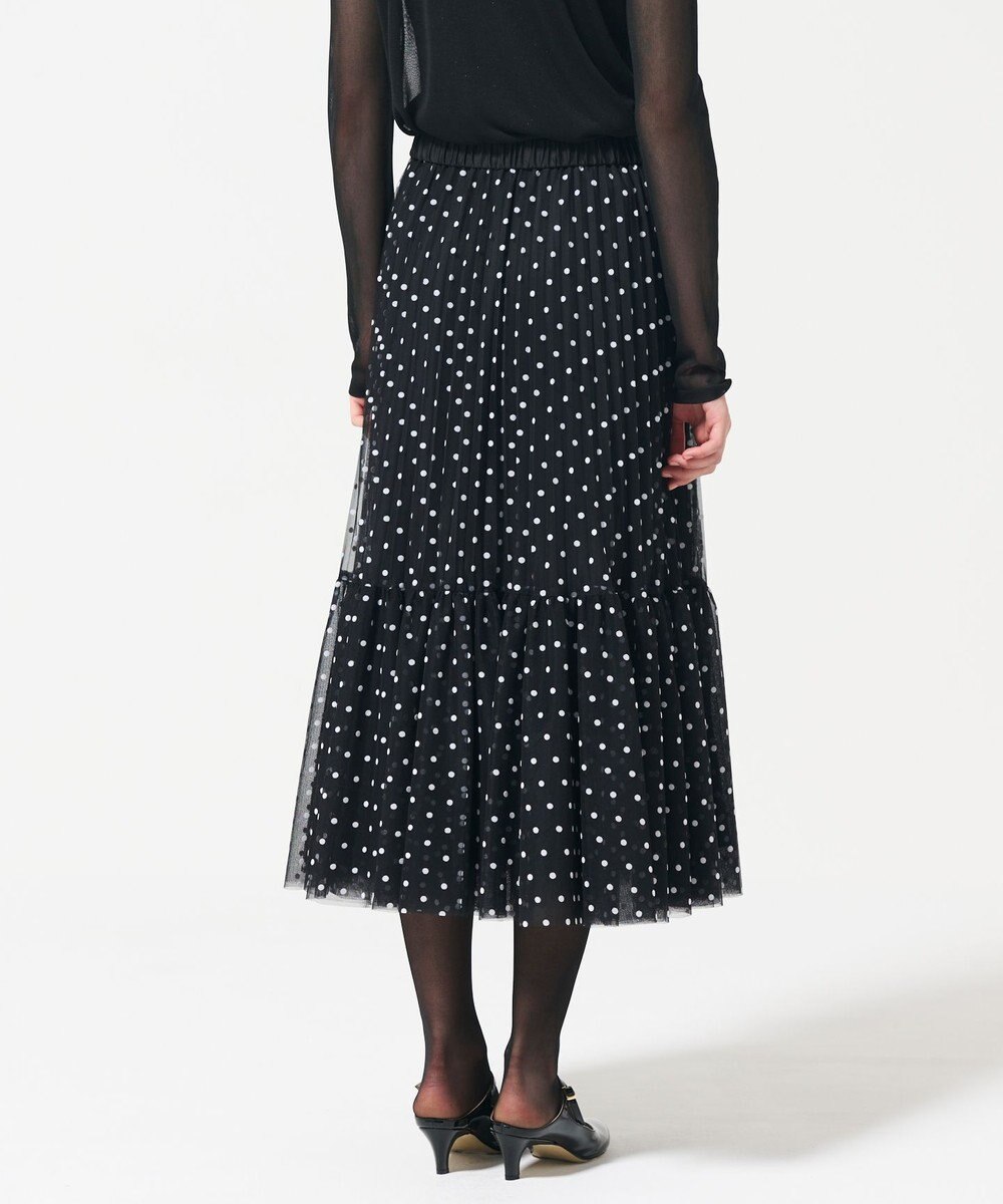 GRACE CONTINENTAL チュールドットスカート 