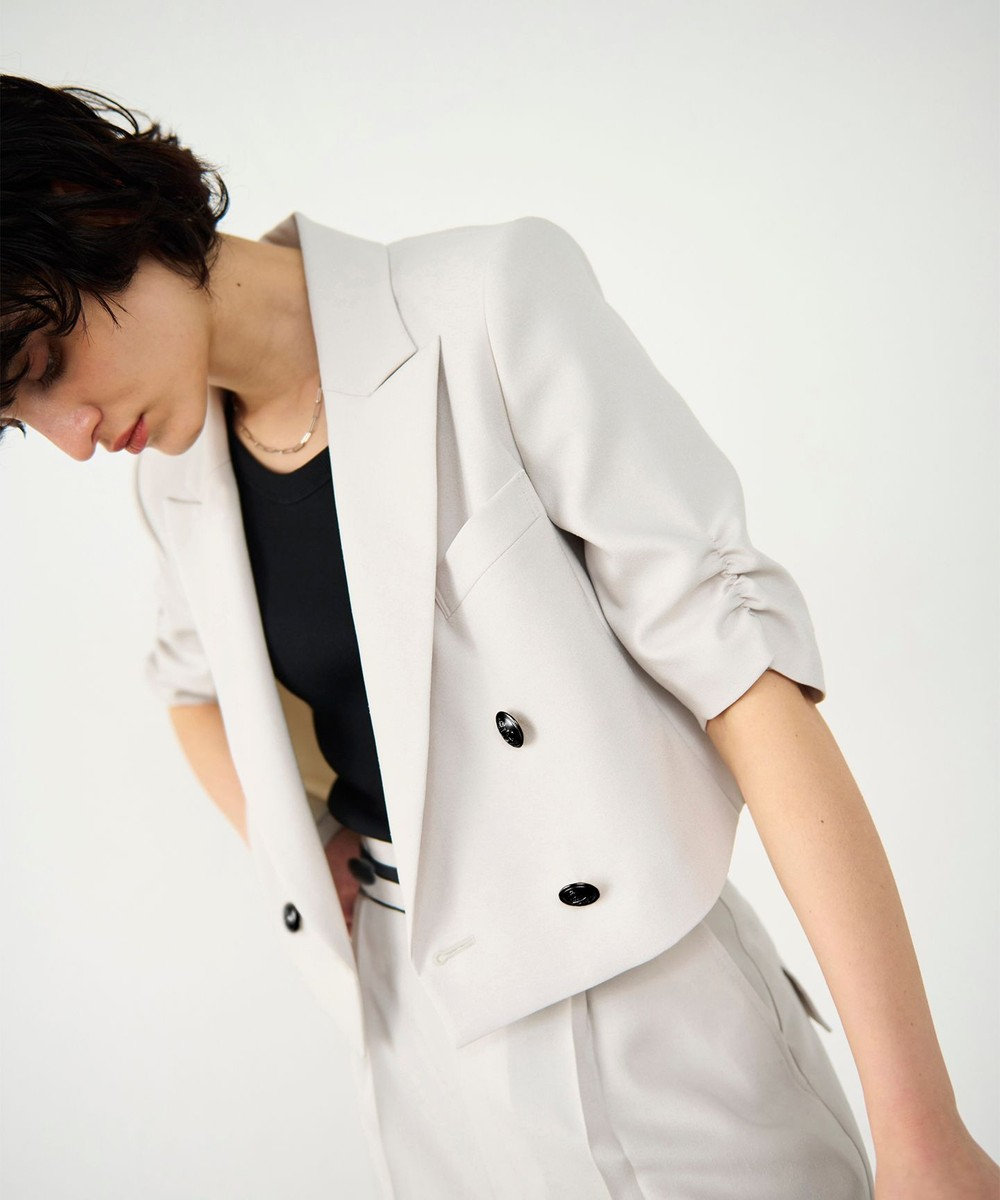 GRACE CONTINENTAL ショートテーラージャケット