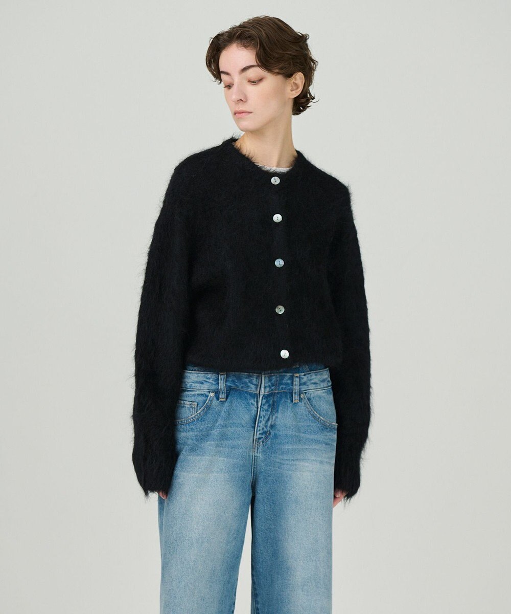 GRACE CONTINENTAL アルパカニットカーディガン