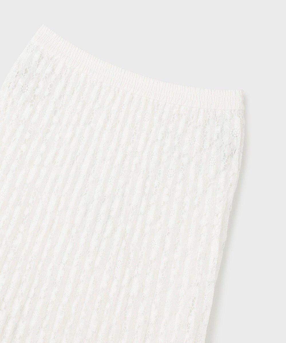 GRACE CONTINENTAL レースプリーツスカート 