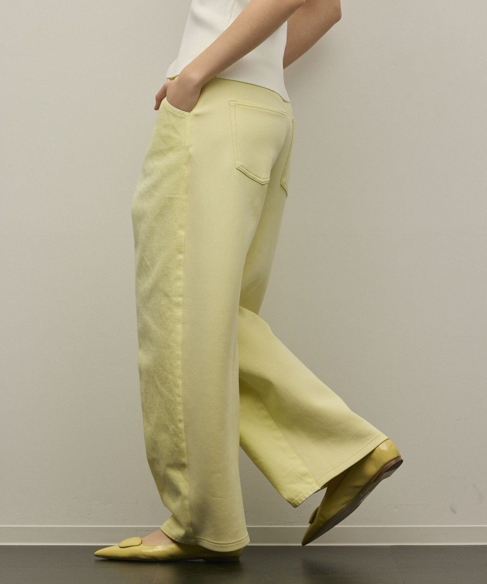 GRACE CONTINENTAL コンビドロストデニムパンツ 