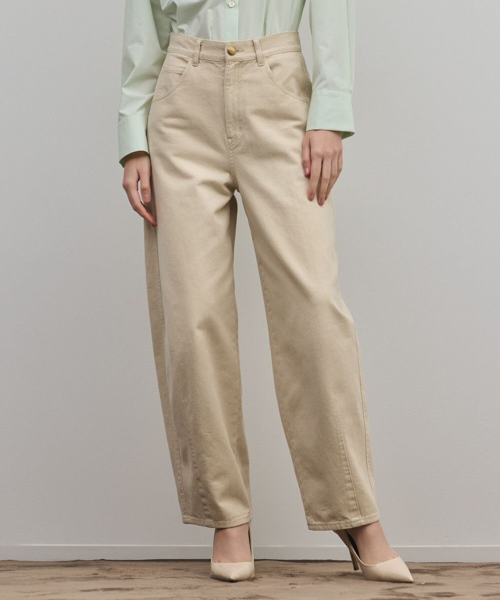 GRACE CONTINENTAL サイド切替バレルパンツ 