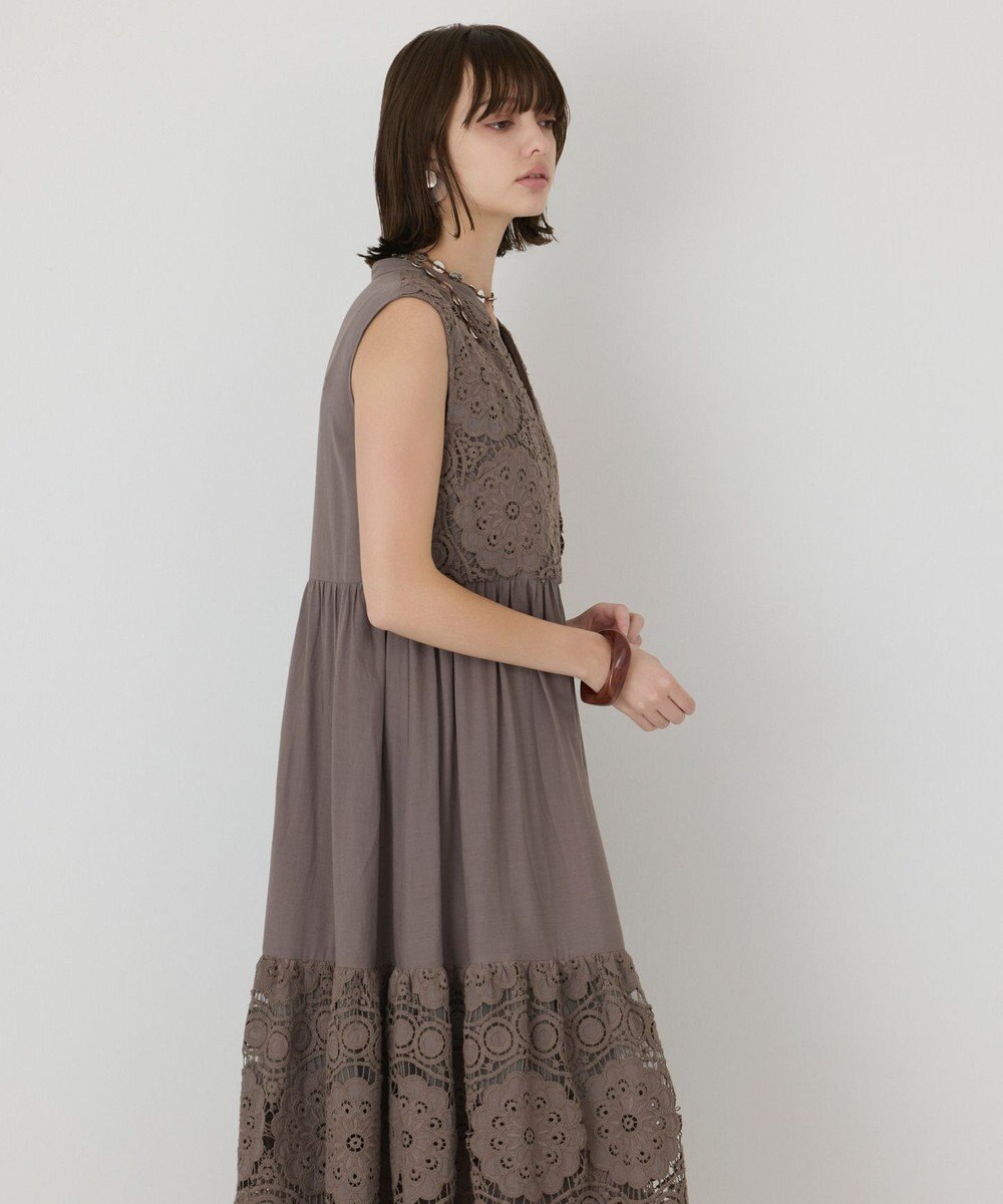 GRACE CONTINENTAL エンブロイダリーワンピース 