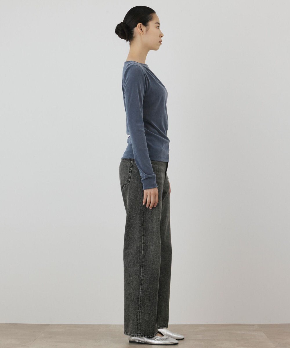 GRACE CONTINENTAL フロッキードレープトップス 