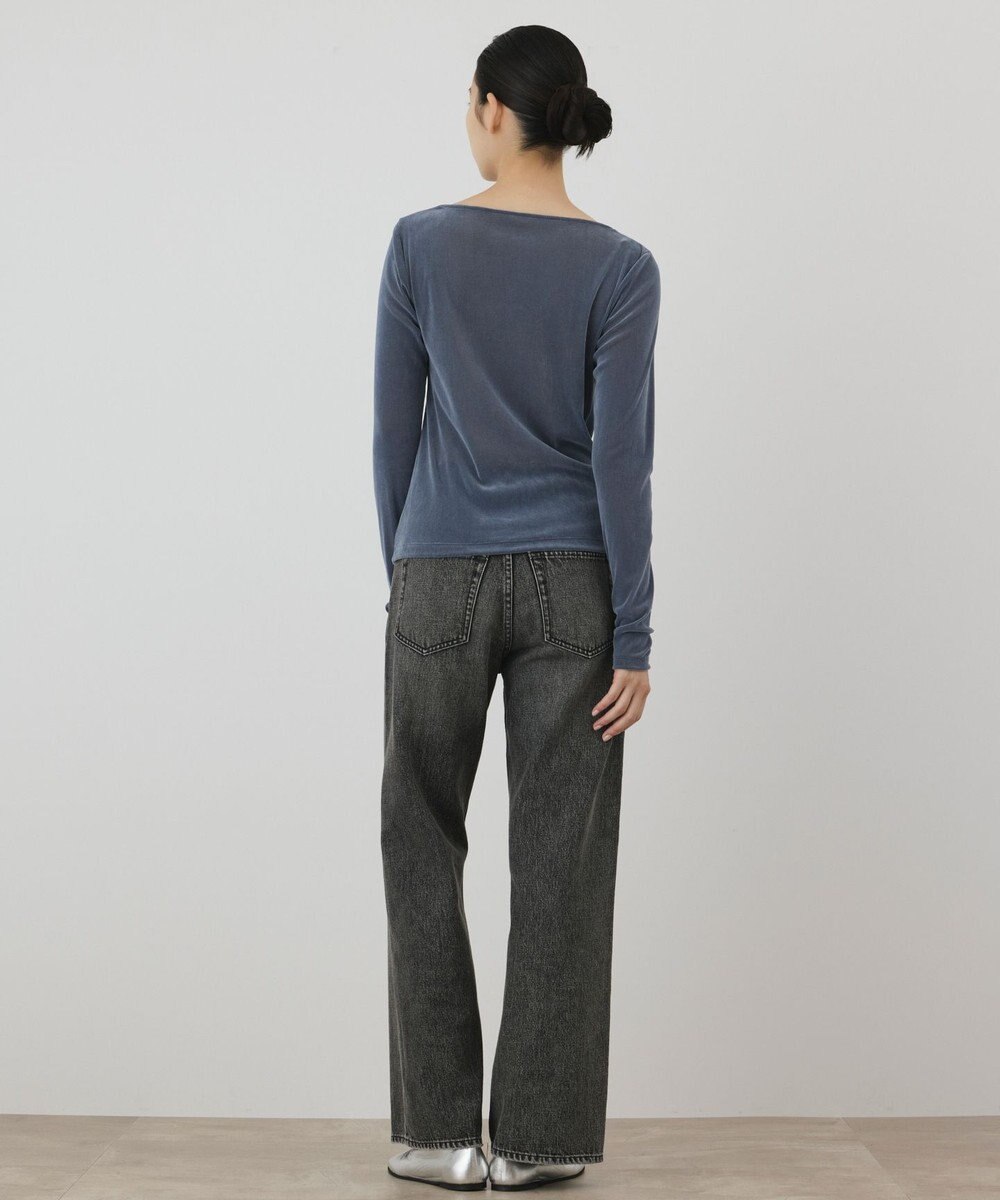 GRACE CONTINENTAL フロッキードレープトップス 