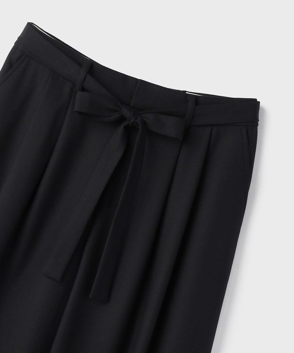 GRACE CONTINENTAL ウールワイドレッグパンツ 