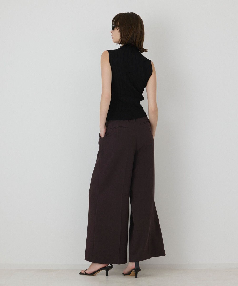 GRACE CONTINENTAL ビジューリブニットトップ 