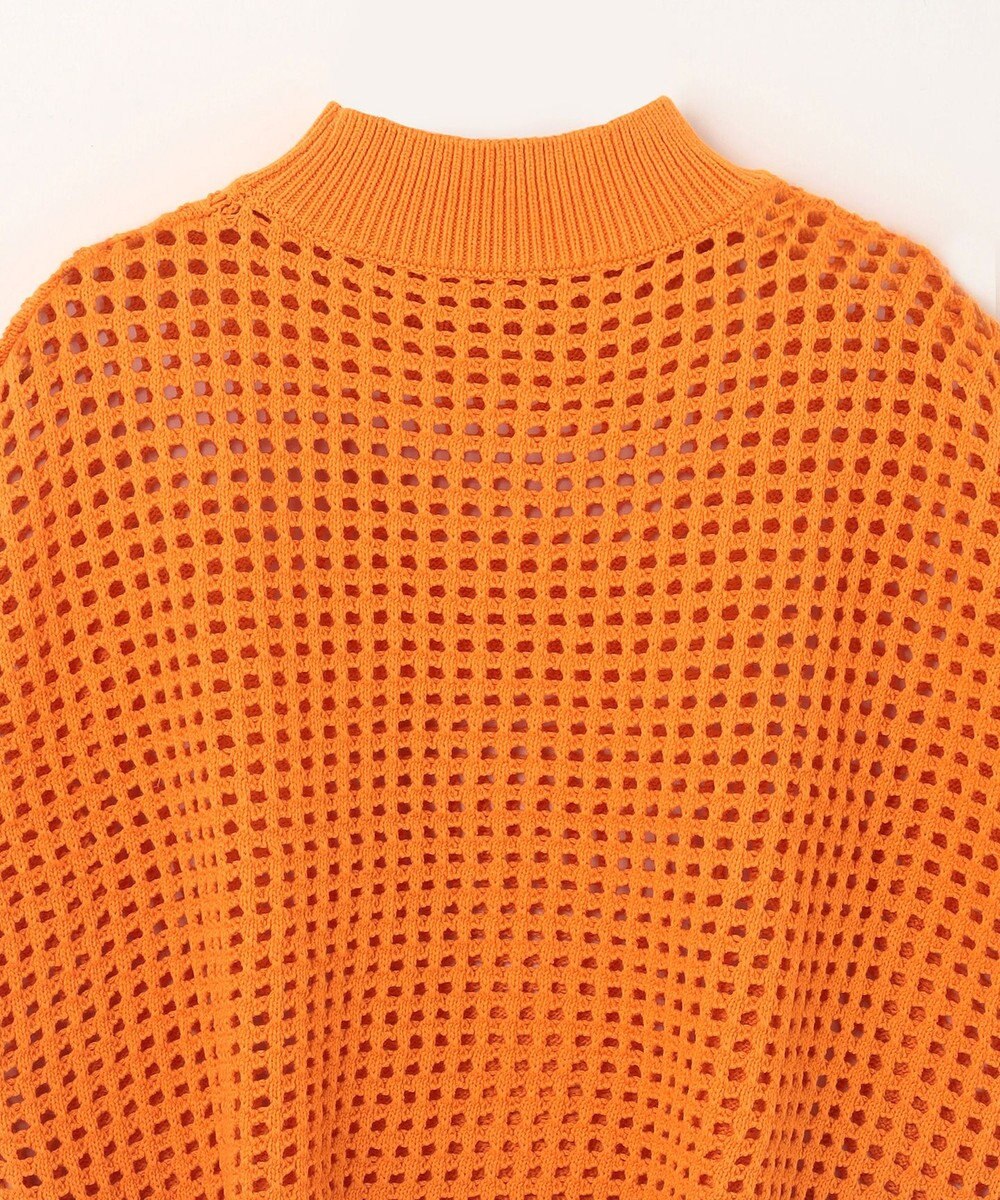 GRACE CONTINENTAL メッシュルーズニットトップ 