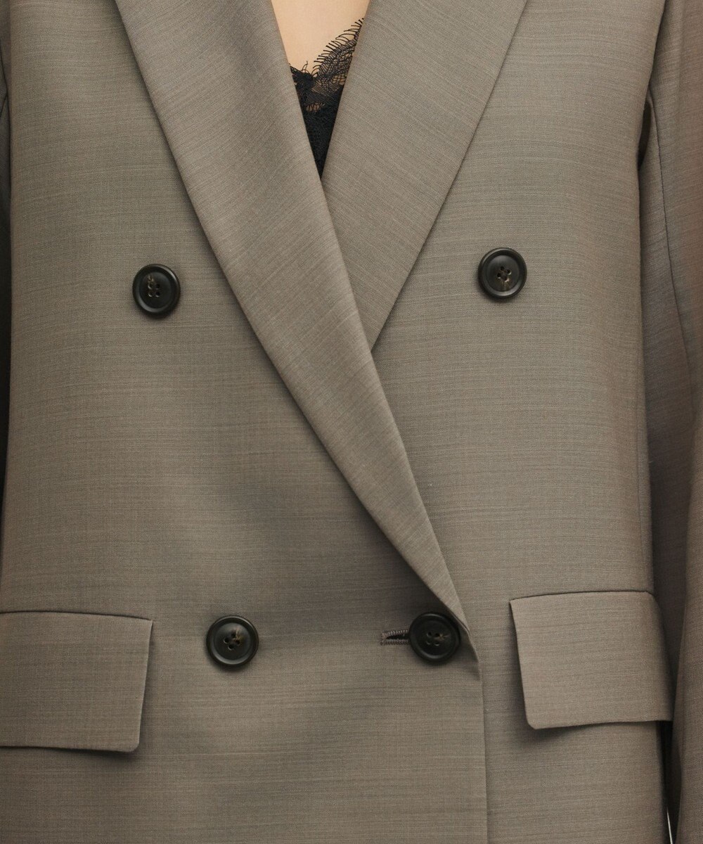 GRACE CONTINENTAL シアーウールジャケット 