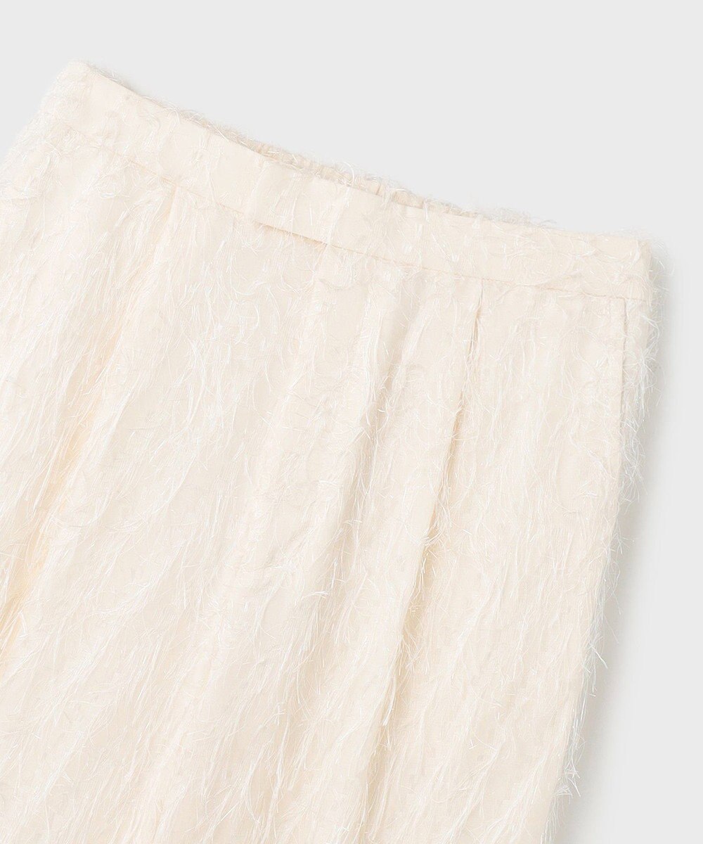 GRACE CONTINENTAL フリンジワンタックパンツ 