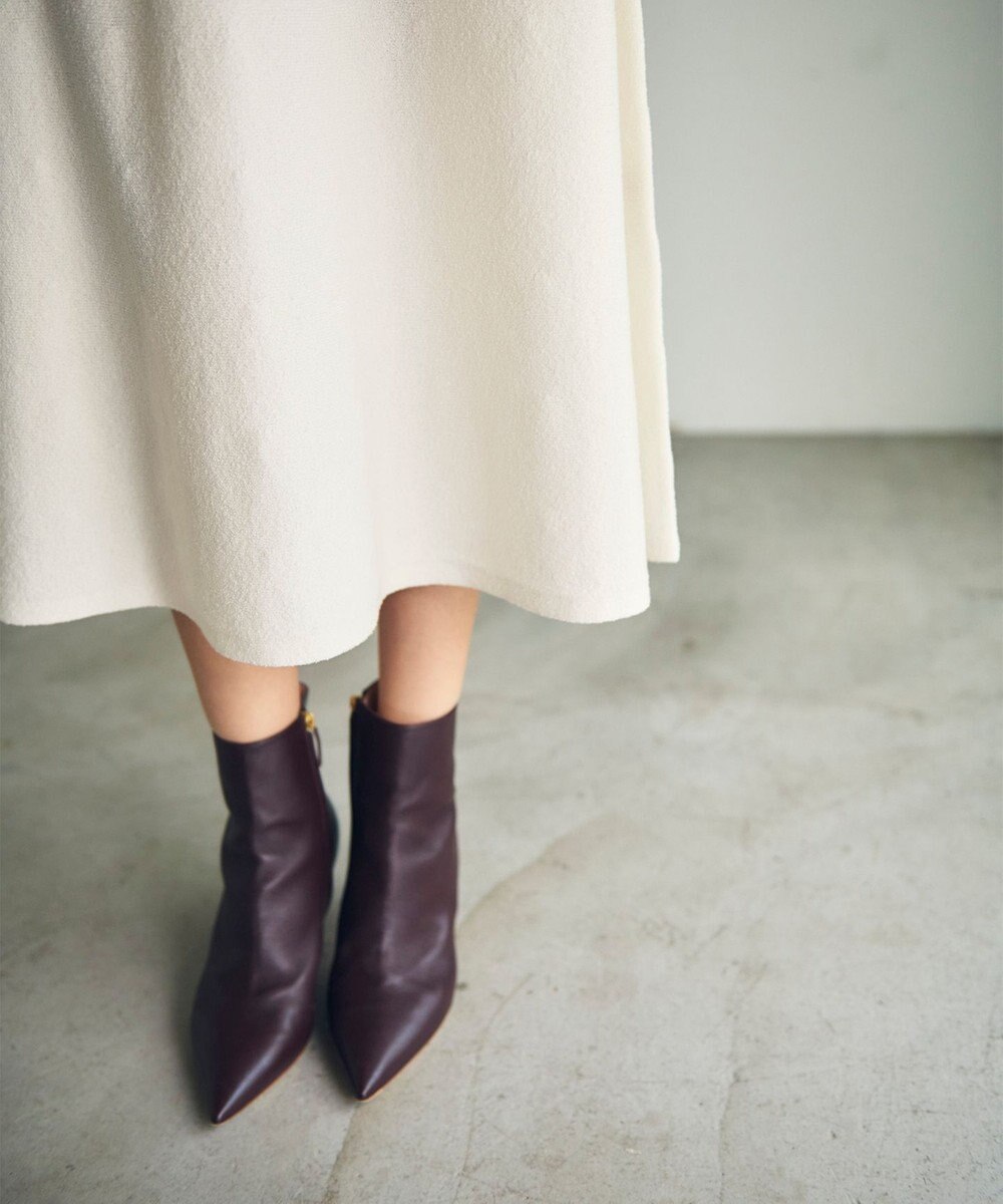 GRACE CONTINENTAL エスニック刺繍ニットワンピース 