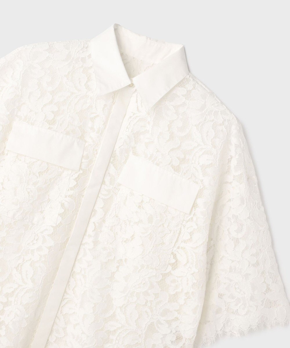 GRACE CONTINENTAL レースコンビシャツ 