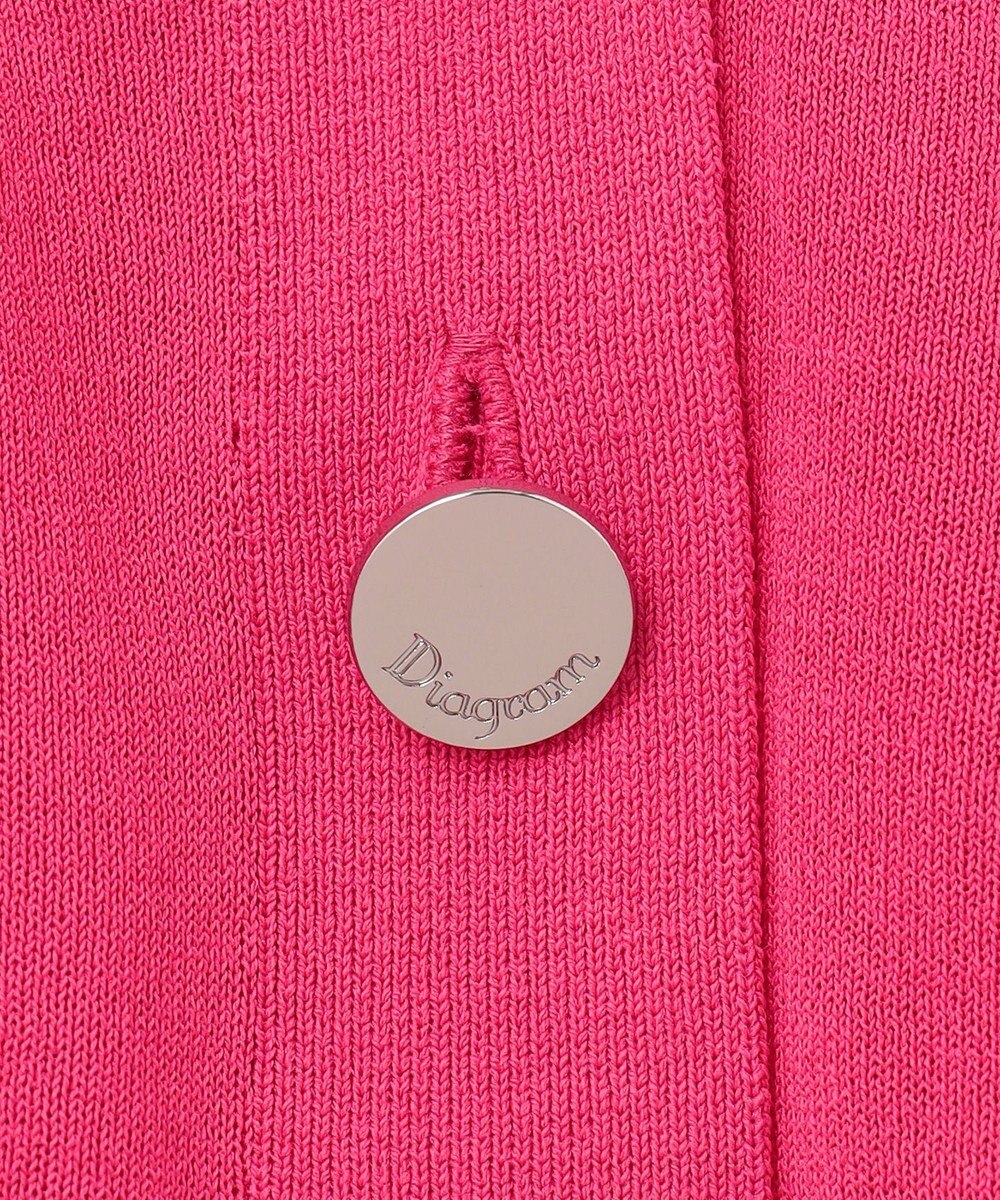 GRACE CONTINENTAL ショートルーズニットカーディガン