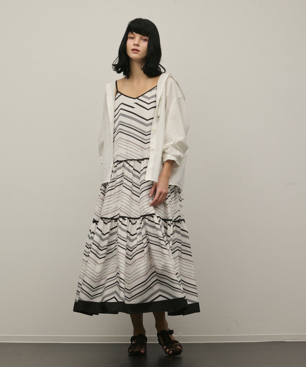 GRACE CONTINENTAL キカプリントキャミワンピース 