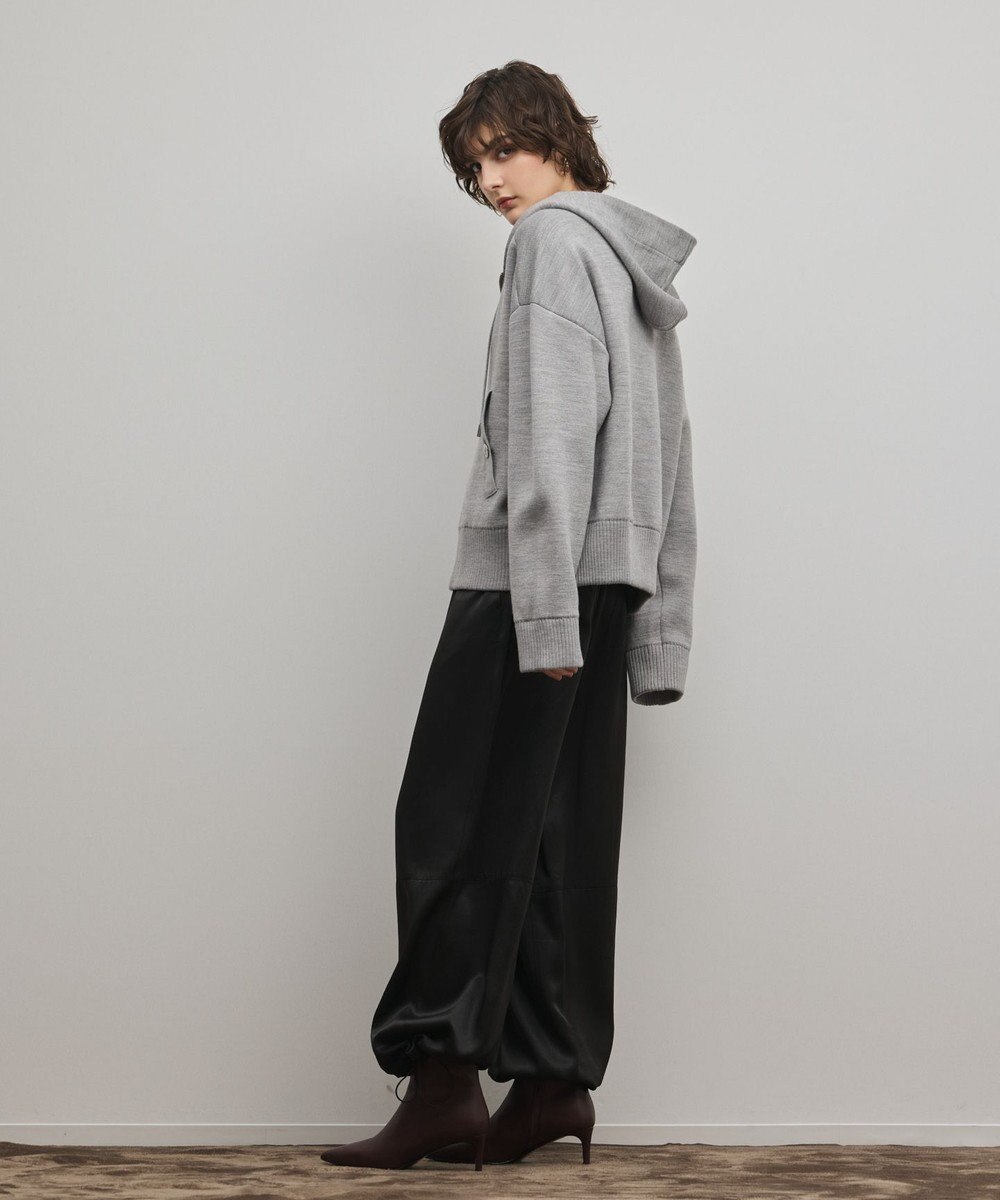 GRACE CONTINENTAL フォルムニットパーカー 