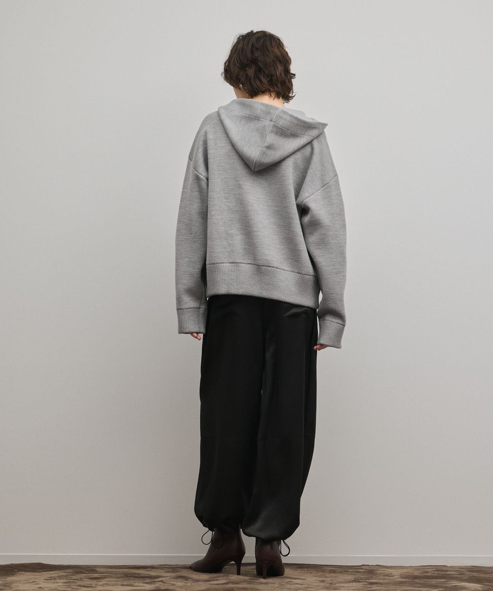 GRACE CONTINENTAL フォルムニットパーカー 