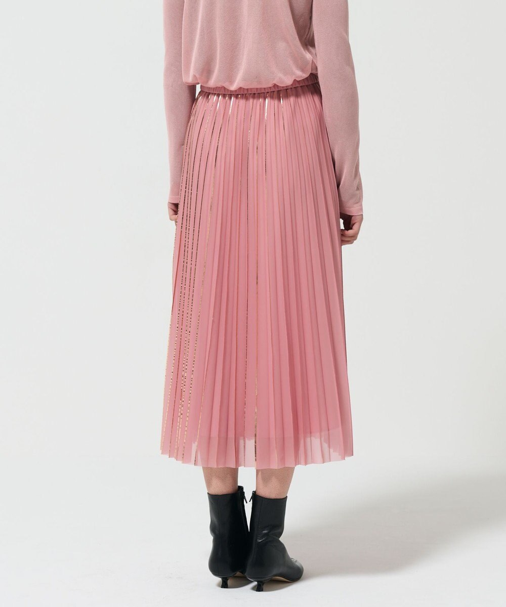 GRACE CONTINENTAL フォイルラインプリーツスカート 