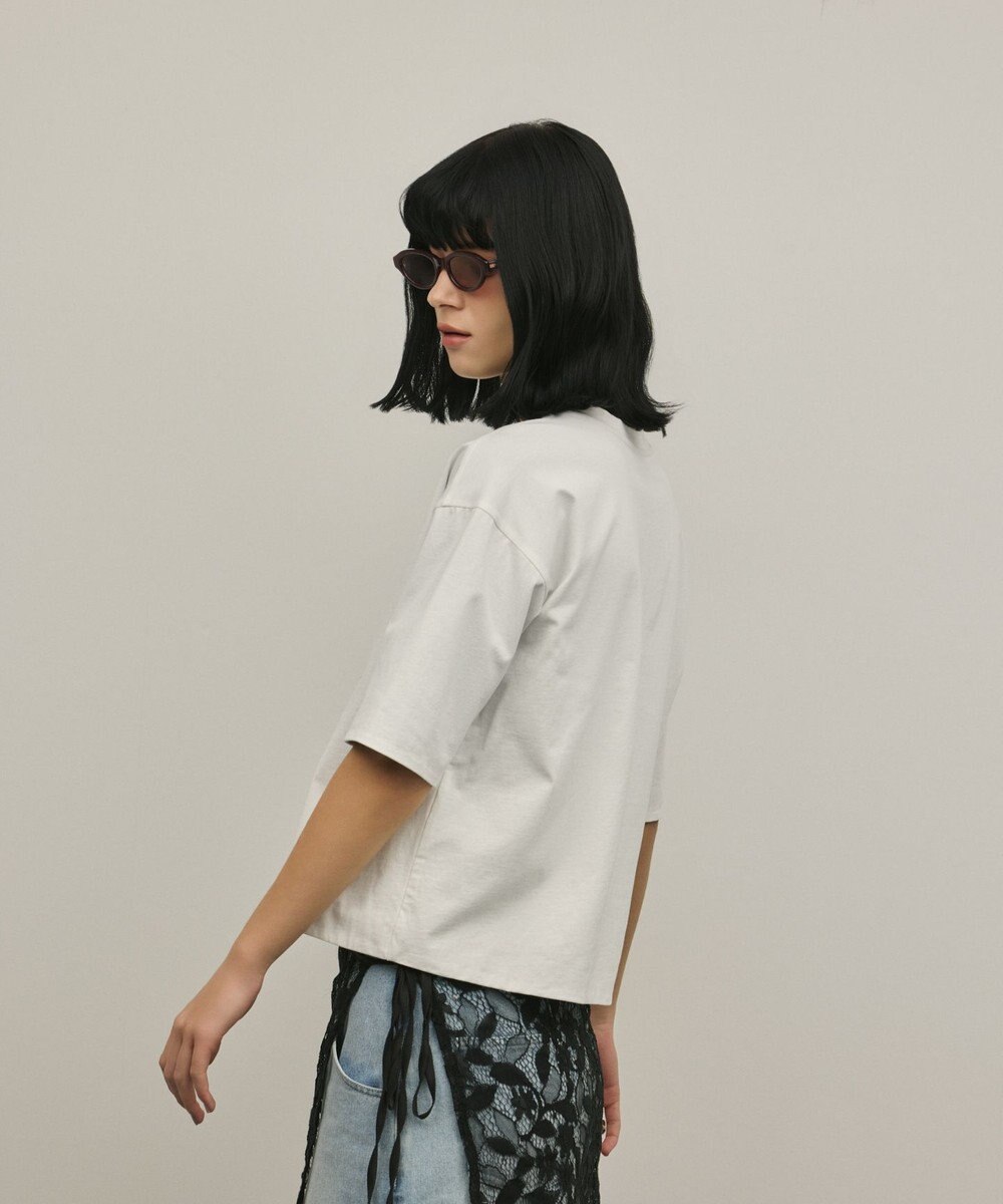 GRACE CONTINENTAL レイヤードロゴＴシャツ 