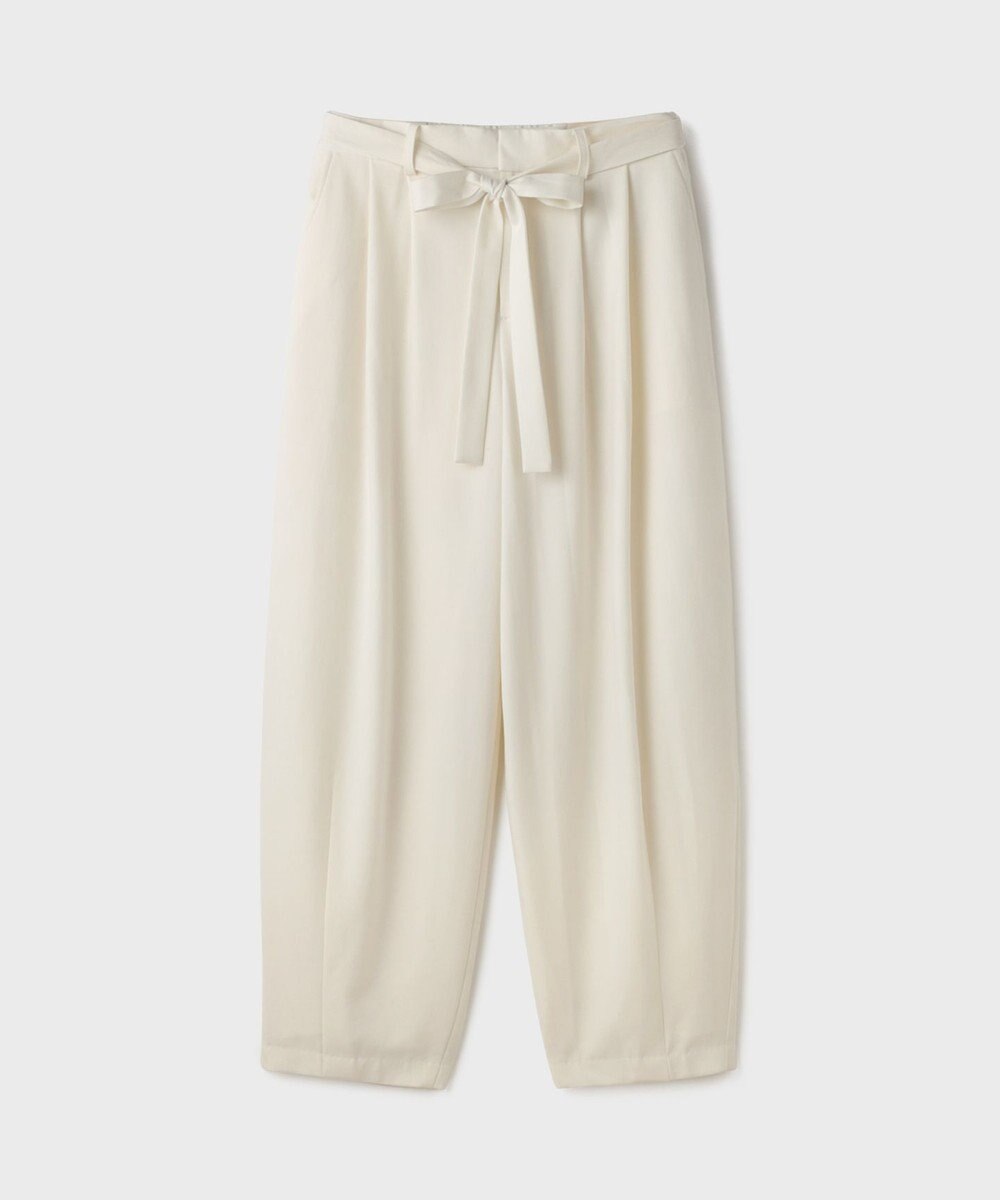 GRACE CONTINENTAL ウールワイドレッグパンツ 