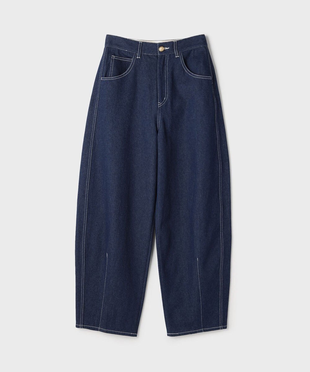 GRACE CONTINENTAL サイド切替バレルパンツ 