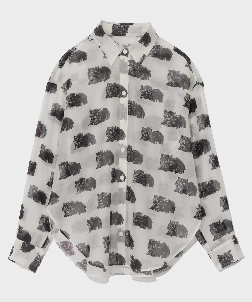 GRACE CONTINENTAL シアーCatブラウス