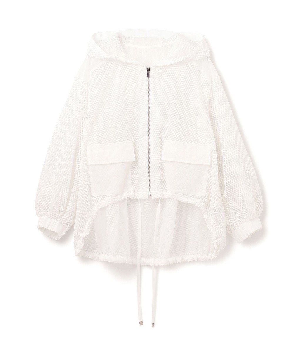 GRACE CONTINENTAL メッシュコンビフーディー 