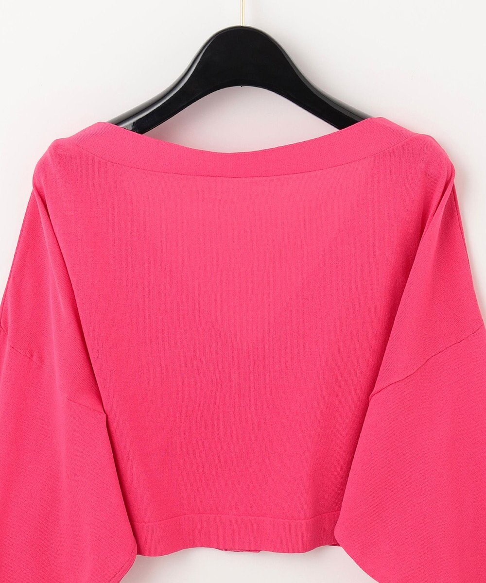 GRACE CONTINENTAL ショートルーズニットカーディガン