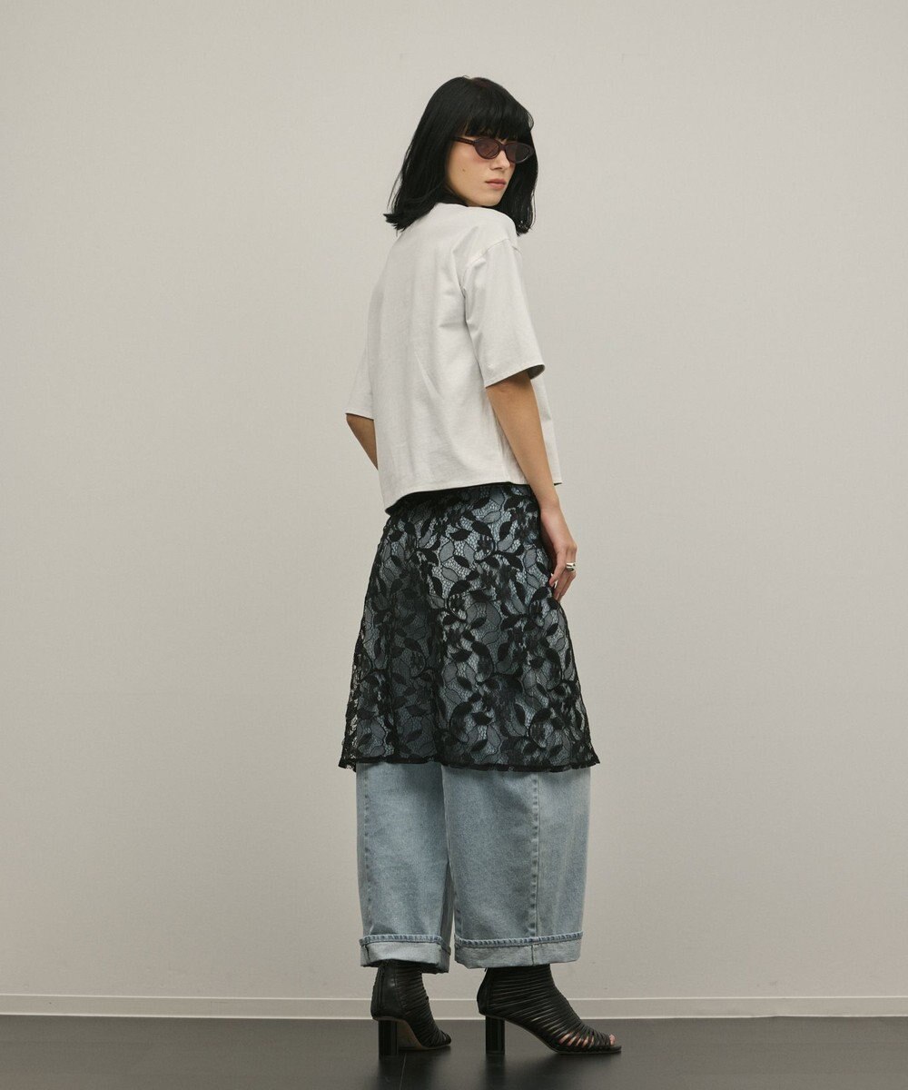 GRACE CONTINENTAL レイヤードロゴＴシャツ 