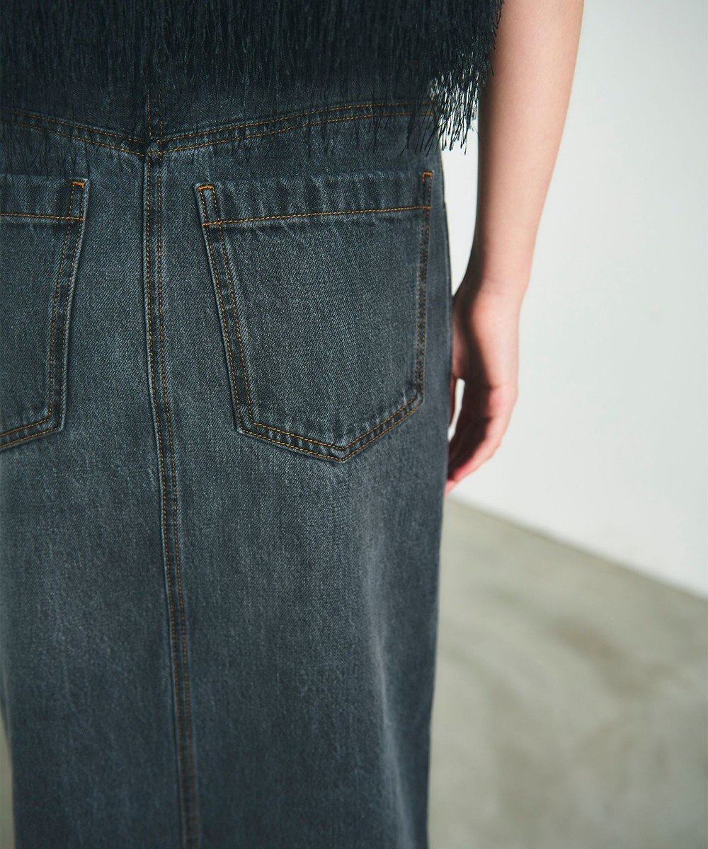 GRACE CONTINENTAL タイトデニムスカート