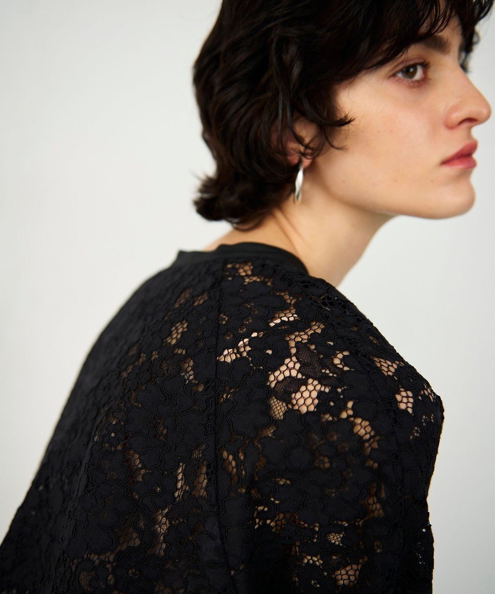 GRACE CONTINENTAL レースコンビブラウス 