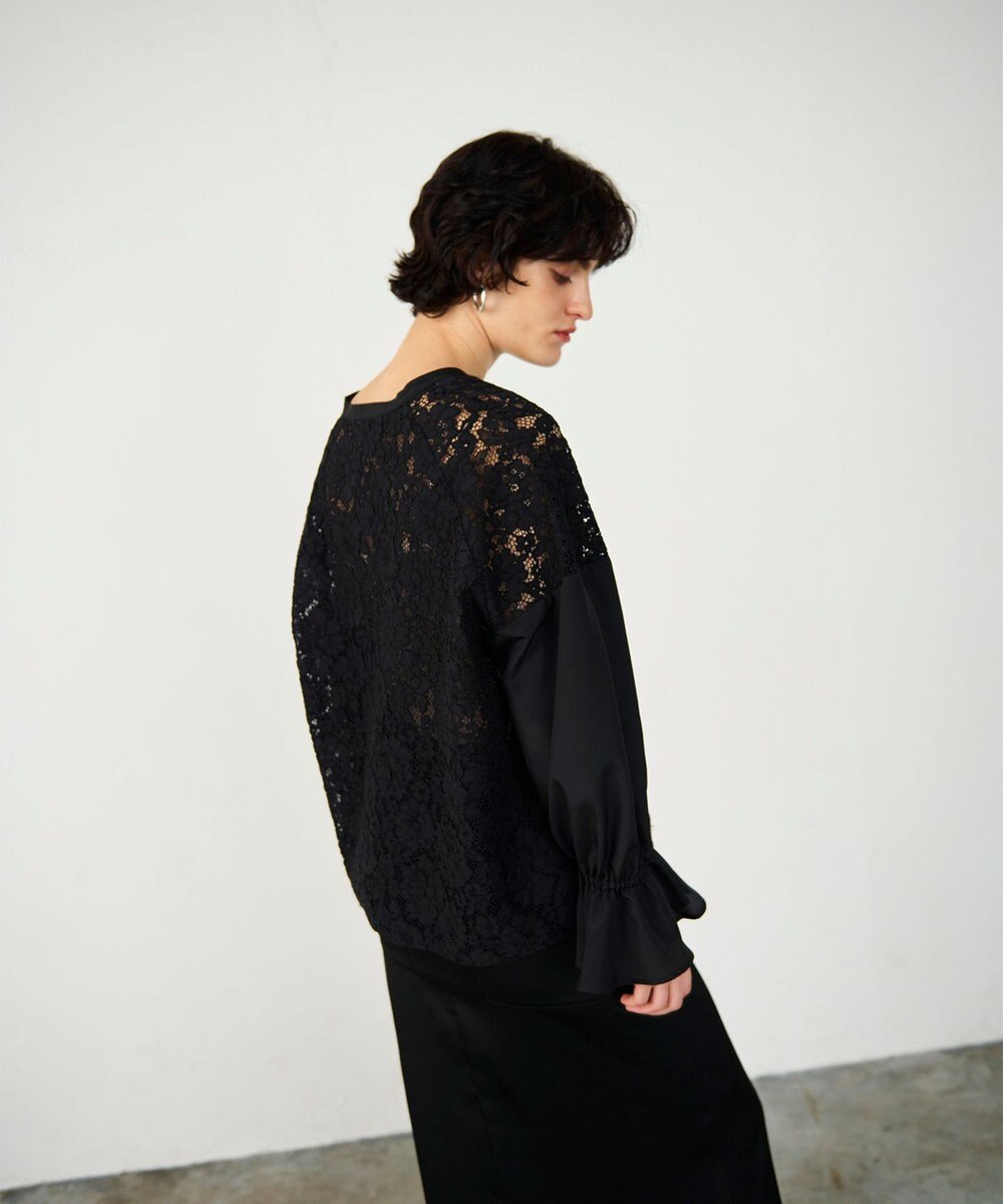 GRACE CONTINENTAL レースコンビブラウス 