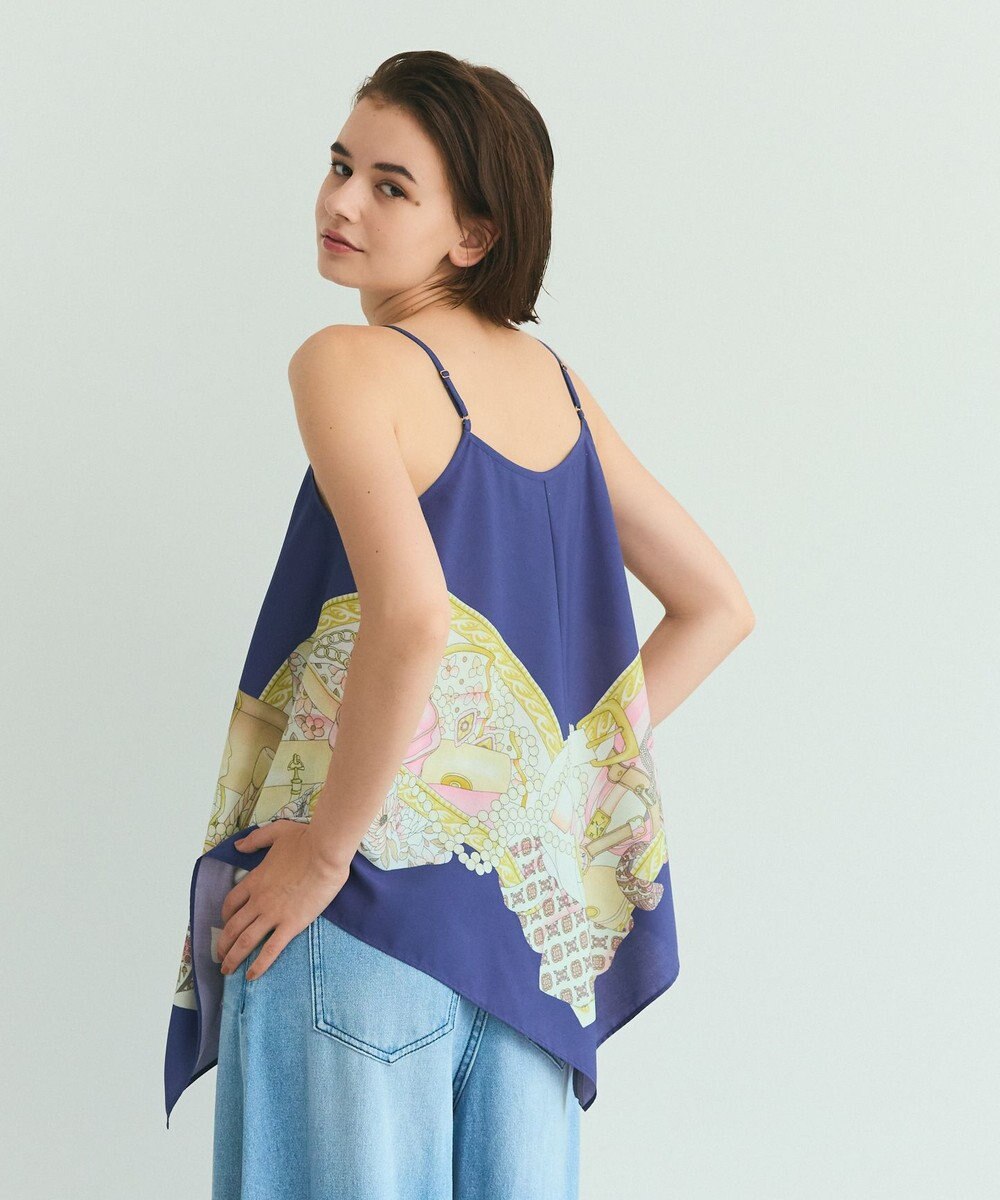 GRACE CONTINENTAL ジュエリースカーフキャミ 