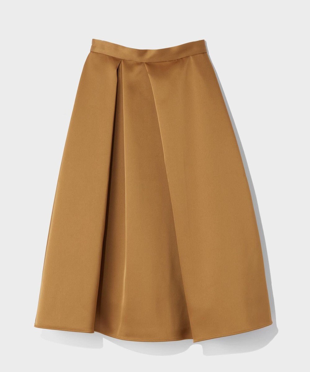 GRACE CONTINENTAL ボリュームサテンタックスカート
