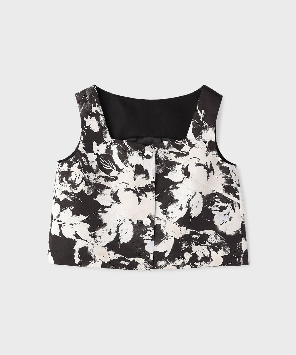 GRACE CONTINENTAL ボタニカルセパレートドレス 