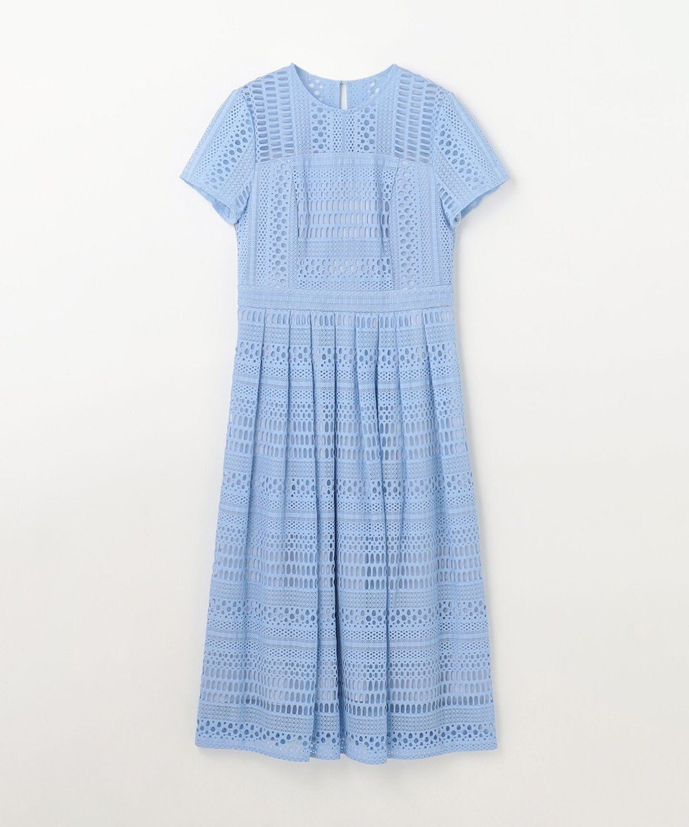 GRACE CONTINENTAL メッシュレースワンピース 